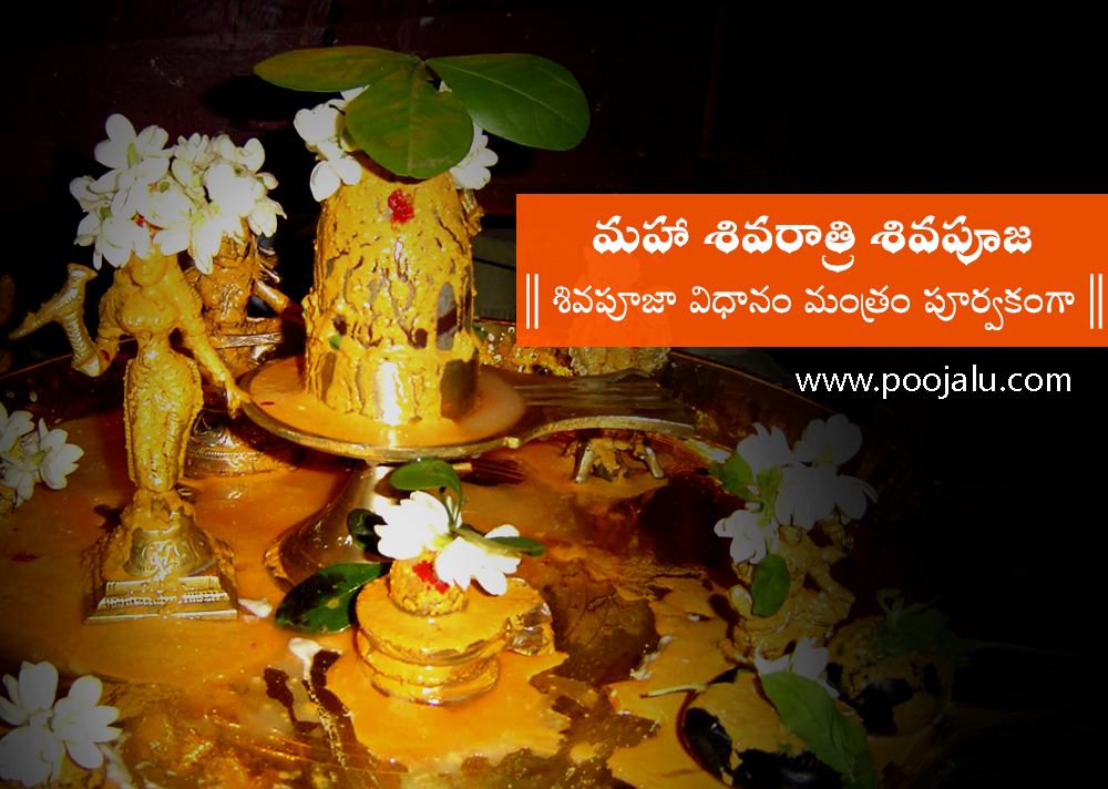 maha shivaratri shiva pooja procedure