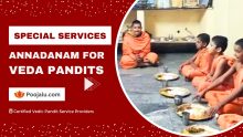 Annadanam for Veda Pandits