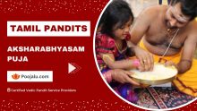 Tamil Pandit for Aksharabhyasam Puja