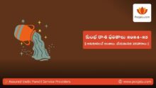 ఉగాది కుంభ రాశి ఫలితాలు - Kumbha Rasi Phalalu 2024-25